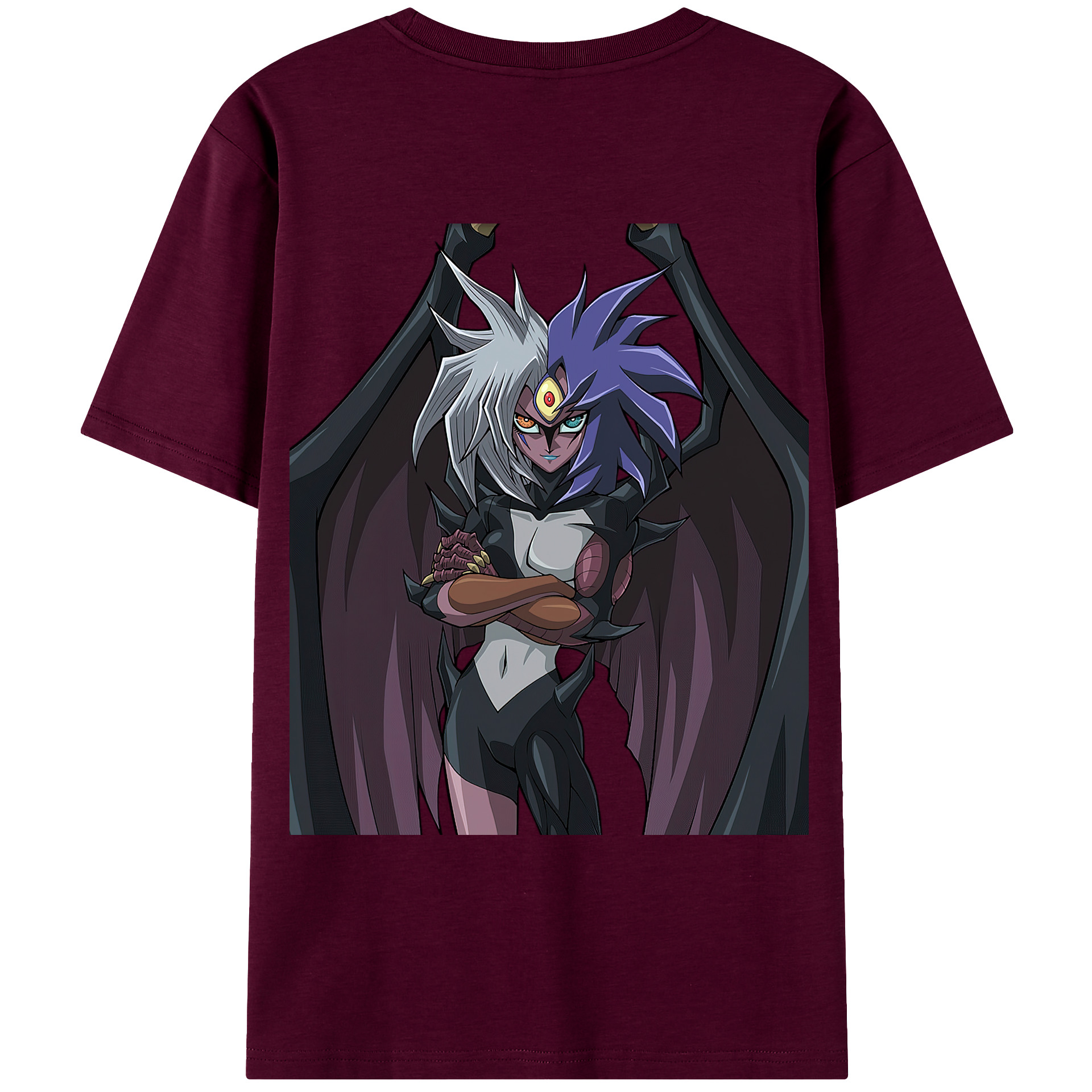 （画像用） 遊☆戯☆王 Yu-Gi-Oh! レディース半袖Tシャツ(バックプリント)